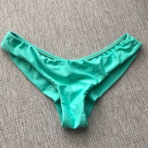 “Sofia by Vix” Bikini Bottoms in Mint, Size Small
